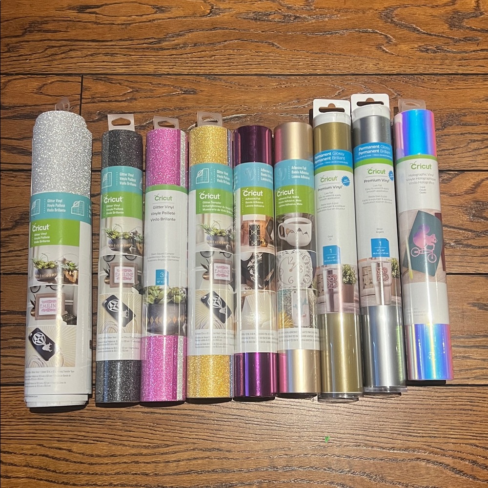Cricut Vinyl, Adhesive Craft Vinyl Package Bundle